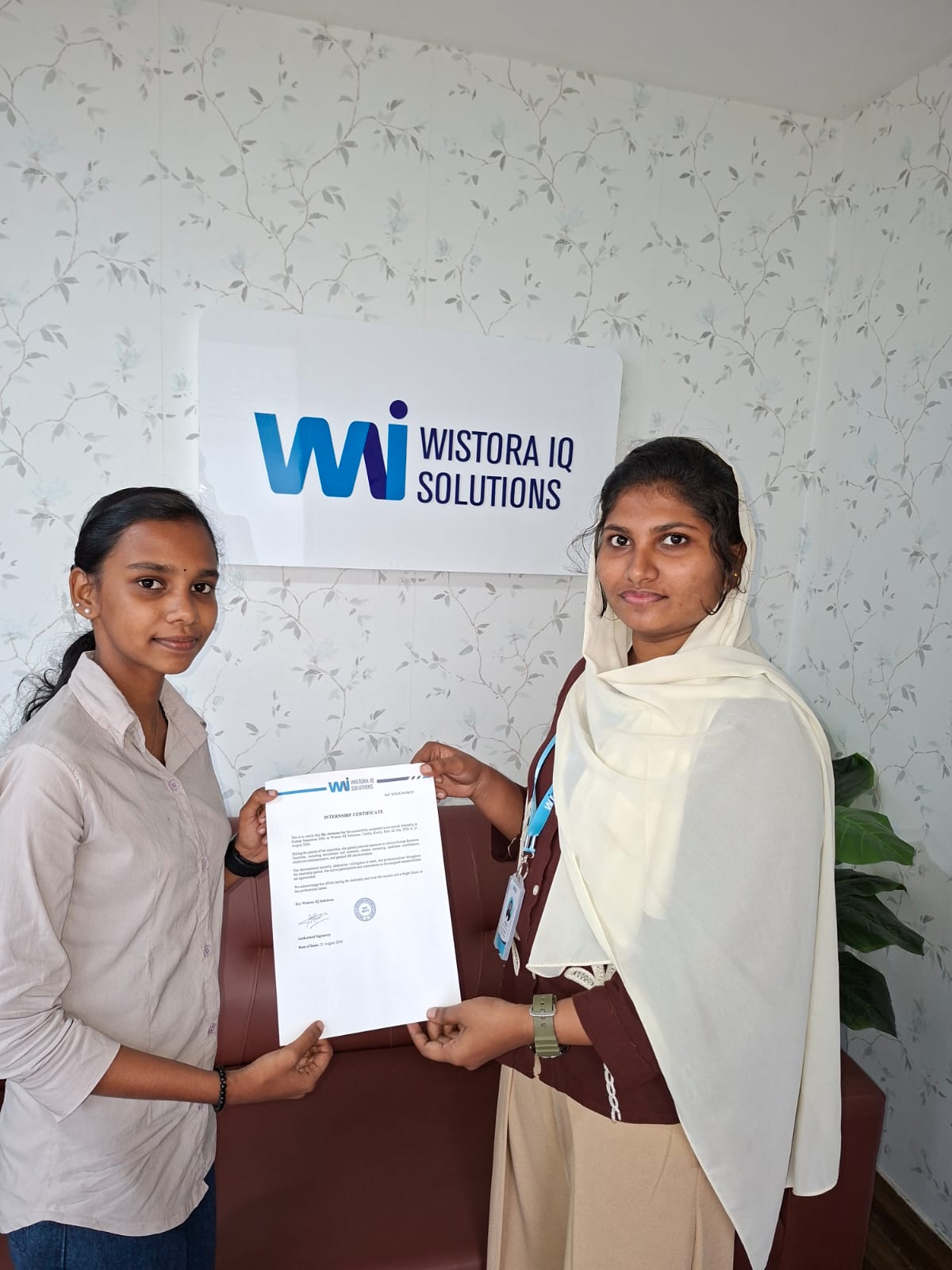 Wistora testimonial